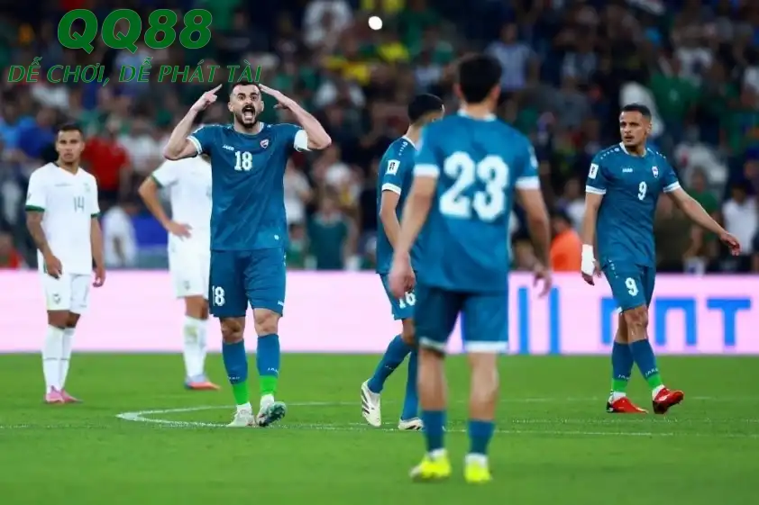 Aymen Hussein là đầu tàu của tuyển Iraq