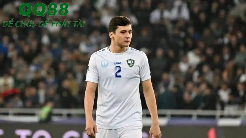 Khusanov chắc chắn là ngôi sao lớn nhất trong đội hình của Uzbekistan
